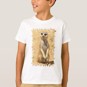 Nieuwsgierig Meerkat Children's T-Shirt