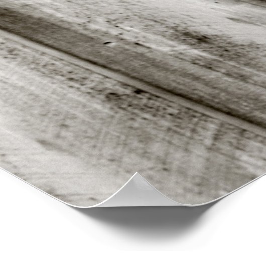 Nieuwsgierig paard poster (Hoek)