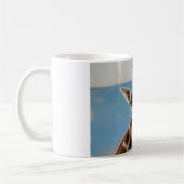 Nieuwsgierig portret van Giraffe Koffiemok (Links)