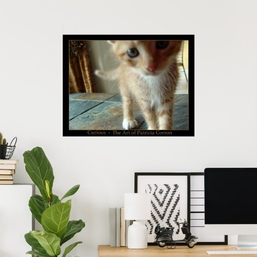 nieuwsgierig poster (Thuiskantoor)