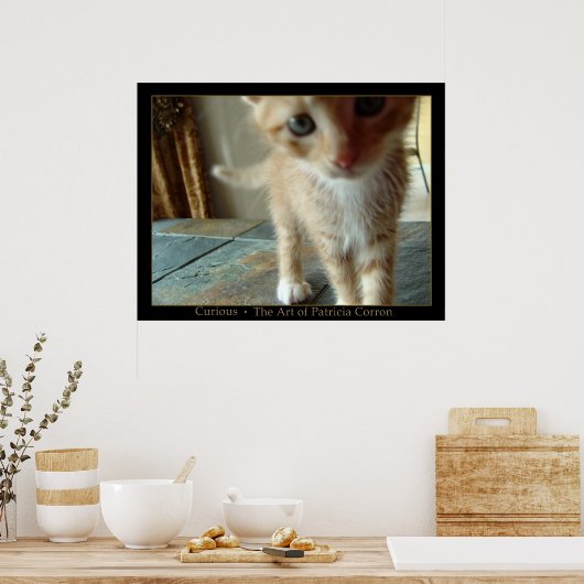 nieuwsgierig poster (Keuken)