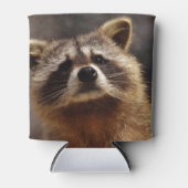 nieuwsgierig Raccoon Blikjeskoeler (Voorkant)