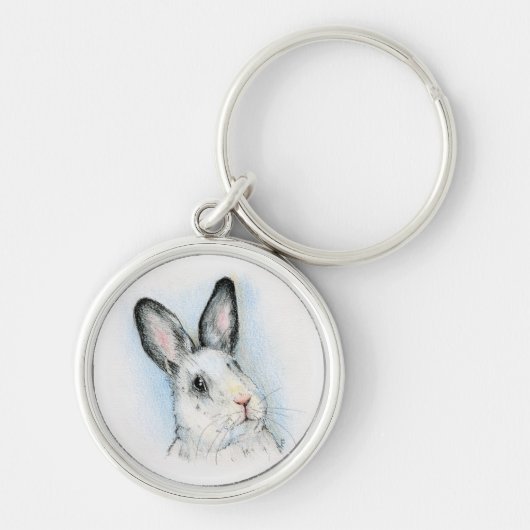 nieuwsgierig sleutelhanger (Voorkant)