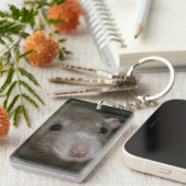 nieuwsgierig sleutelhanger (Voorkant Rechts)