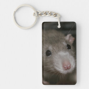 nieuwsgierig sleutelhanger