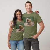 Nieuwsgierig T-shirt Prairie Dog (Unisex)