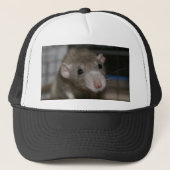 nieuwsgierig trucker pet (Voorkant)