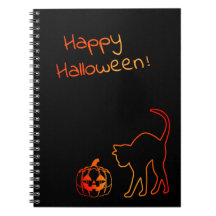 Nieuwsgierig Zwart Kat en Pompoen Halloween Patroo