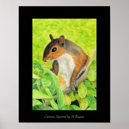 Nieuwsgierige Art Print