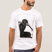 Nieuwsgierige Black Labs Mannen T-shirts (Voorkant)