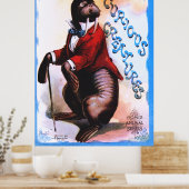 Nieuwsgierige creaties - zegel poster (Keuken)