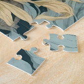 Nieuwsgierige Fox Fern laat William Morris inspire Legpuzzel (Zijkant)