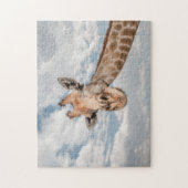 Nieuwsgierige Giraffe puzzel (Verticaal)