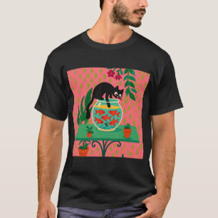 Nieuwsgierige Kat T-shirt