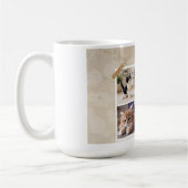 Nieuwsgierige Katten Collage Koffiemok (Links)