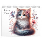 nieuwsgierige Kittens Kalender (Hoes)