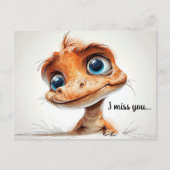 Nieuwsgierige Ogen Briefkaart (Voorkant)