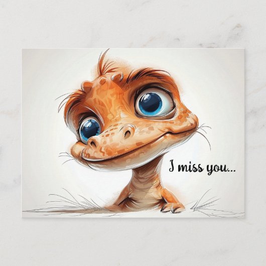 Nieuwsgierige Ogen Briefkaart (Voorkant)