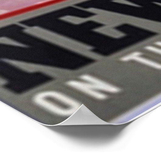 nieuwsgierige reisposter VANAF 8.99 Poster (Hoek)