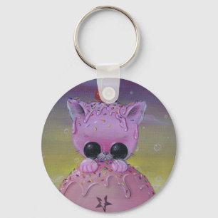 nieuwsgierige sleutelhanger