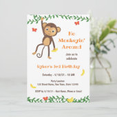 Nieuwsgierige uitnodiging op maandag (Staand voorkant)