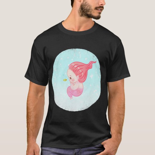 Nieuwsgierige Vis T-shirt (Voorkant)