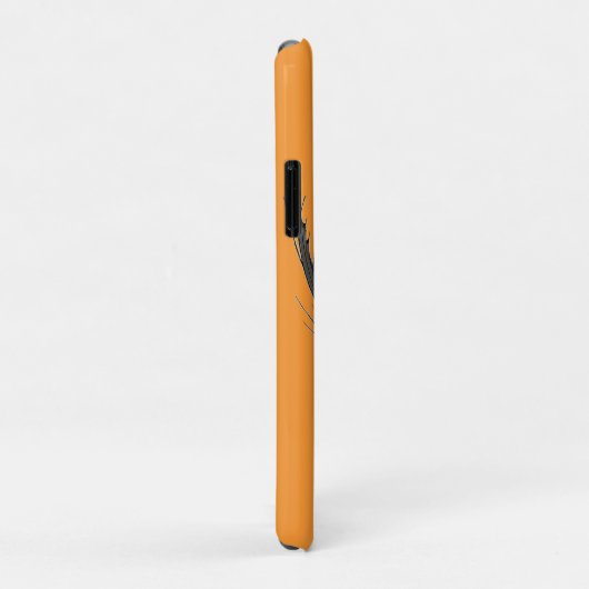 Nieuwsgierige vogel Case-Mate iPhone case (Achterkant/rechts)
