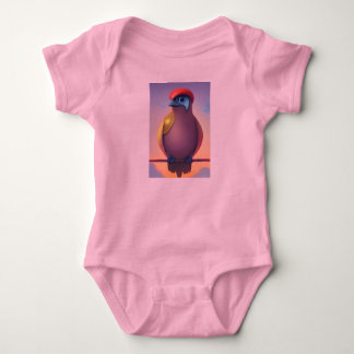 Nieuwsgierige vogel romper