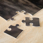 Nieuwsgierige Wasbeer In Het Bos Dier Legpuzzel (Zijkant)