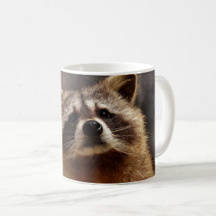 Nieuwsgierige Wasbeer Koffiemok