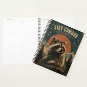 Nieuwsgierige Wasbeer Vintage Planner (Display)