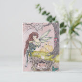 Nieuwsgierige wezens briefkaart (Staand voorkant)