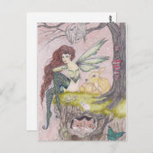 Nieuwsgierige wezens briefkaart (Voorkant / Achterkant)