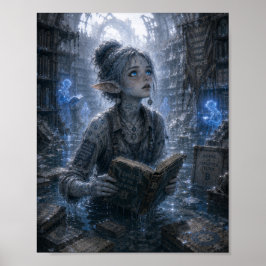 Nieuwsgierigheid / Archivaris / Overstroomd Archie Poster
