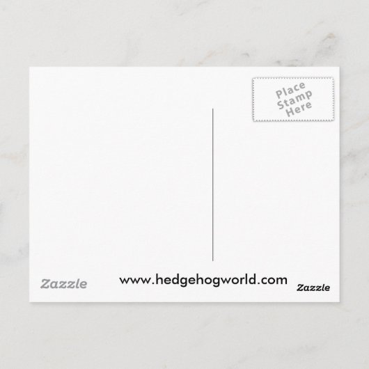 Nieuwsgierigheid briefkaart (Achterkant)