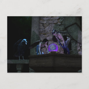 Nieuwsgierigheid Briefkaart