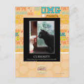 nieuwsgierigheid briefkaart (Voorkant)