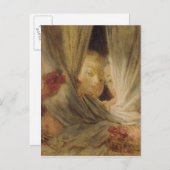 nieuwsgierigheid briefkaart (Voorkant / Achterkant)