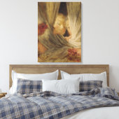 nieuwsgierigheid canvas afdruk (Insitu (Slaapkamer))