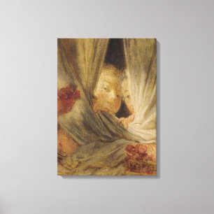 nieuwsgierigheid canvas afdruk