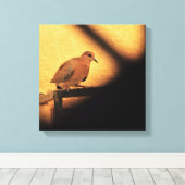 nieuwsgierigheid canvas afdruk (Insitu (Houten vloer))