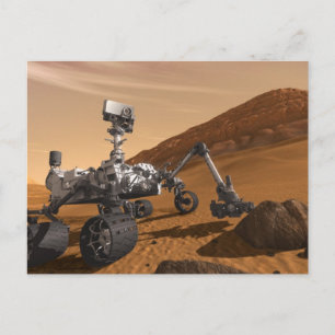 Nieuwsgierigheid: De volgende Mars Rover Briefkaart