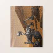 Nieuwsgierigheid: De volgende Mars Rover Legpuzzel (Verticaal)