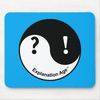 Nieuwsgierigheid en veroordeling Mousepad Muismat