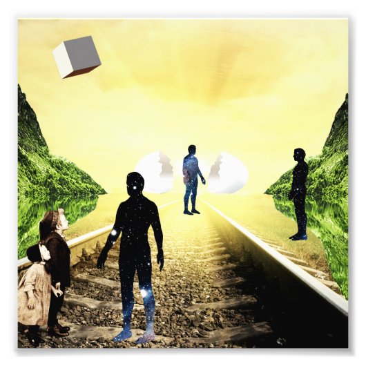 nieuwsgierigheid foto afdruk (Voorkant)