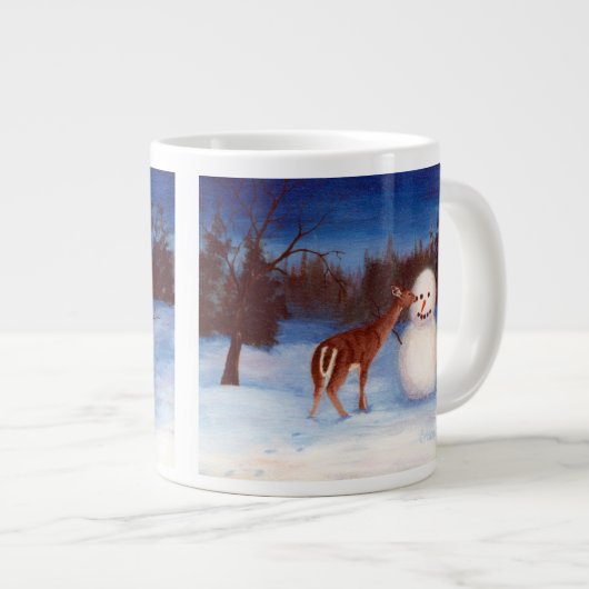 nieuwsgierigheid grote koffiekop (Voorkant rechts)