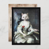 "nieuwsgierigheid" I Briefkaart (Voorkant / Achterkant)