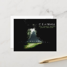"Nieuwsgierigheid" Inspirerend quote Briefkaart