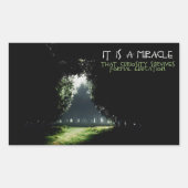 "Nieuwsgierigheid" Inspirerend quote Rechthoekige Sticker (Voorkant)