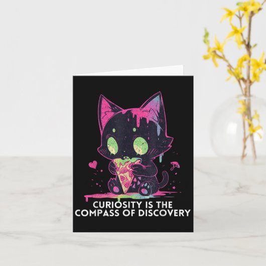 Nieuwsgierigheid is de samenstelling van de ontdek kaart (Gele Bloem)